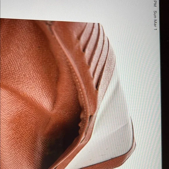 Louis Vuitton Brown Monogram Clutch - Picture 4 of 7